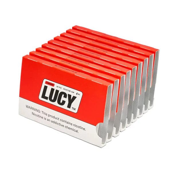 Best Deal Lucy Nicotine Gum 10 Piece Blister Pack -  Cinnamon