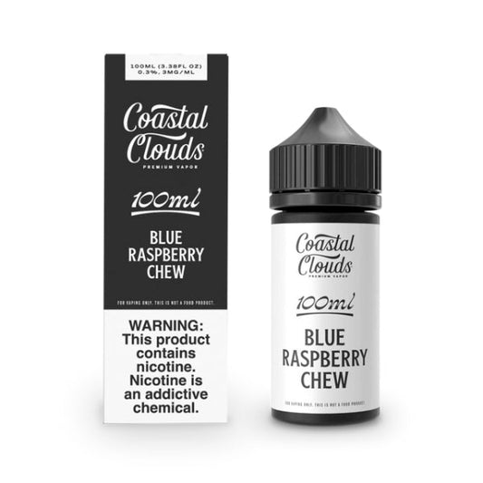 Coastal Clouds 100mL Freebase Blue Raspberry Chew