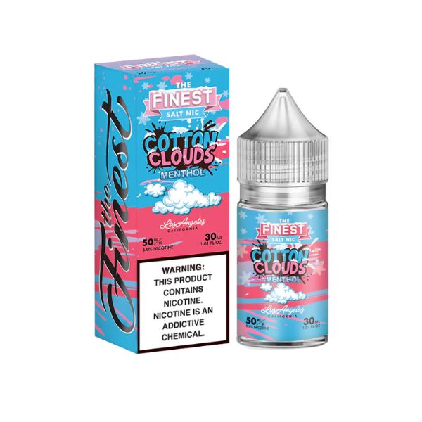 Best Deal The Finest Sweet & Sour Edition Salt 30ML - Cotton Clouds Menthol