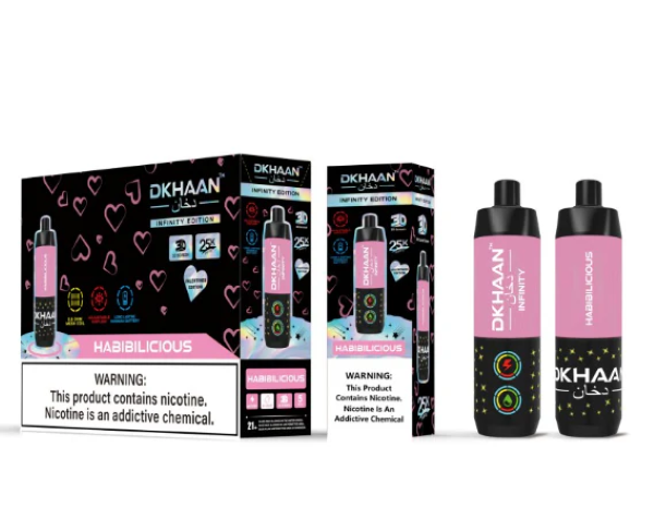 Dkhaan Infinity Edition 25,000 Puffs Disposable 5 Pack - $64.00  eJuices.co