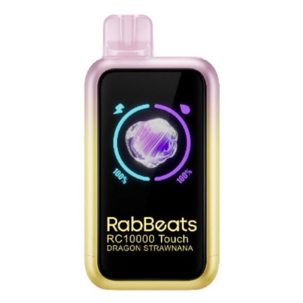 Best Deal RabBeats RC10000 TOUCH Disposable Vape Dragon Strawnana