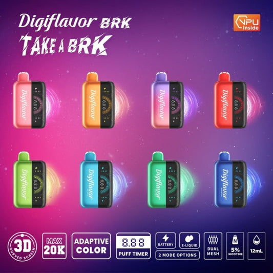 Digiflavor BRK 20,000 Puffs Disposable Kit
