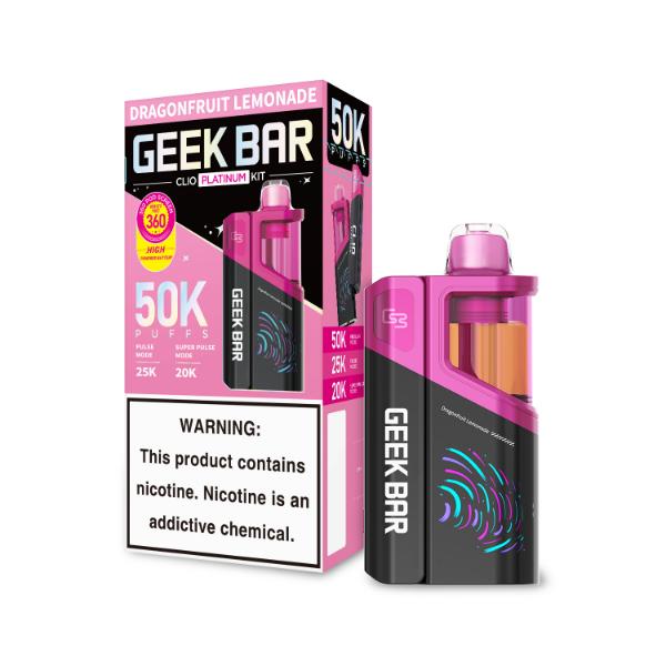Geek Bar Clio Platinum 50000 Puffs Kit