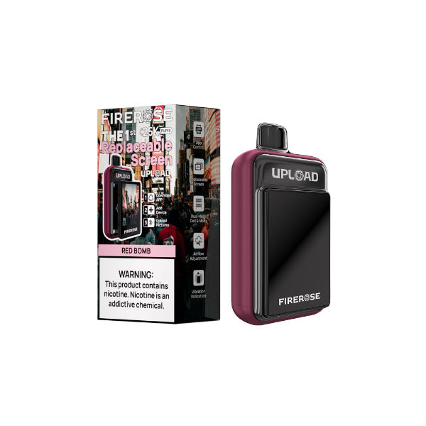 rose vape disposable Elux Firerose Upload 25K Puffs Disposable Vape 20mL