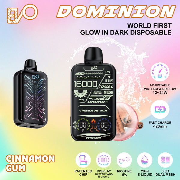 EVO Dominion 16,000 Puffs Disposable