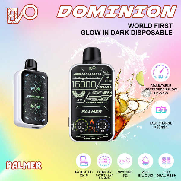 EVO Dominion 16,000 Puffs Disposable