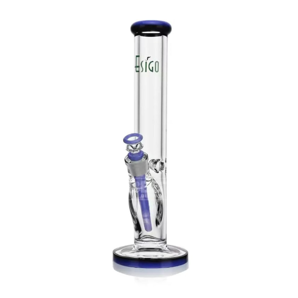 13.5" Straight Slime Series Glass Bong w/ 14mm bowl