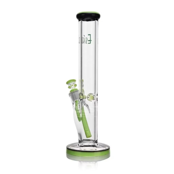 13.5" Straight Slime Series Glass Bong w/ 14mm bowl