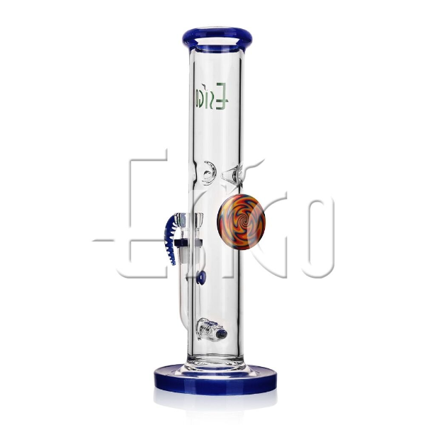 13" Chromatic Swirl Glass Water Pipe