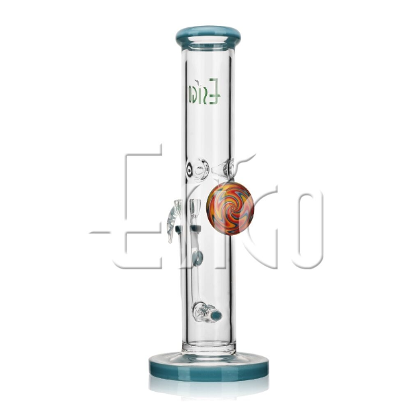 13" Chromatic Swirl Glass Water Pipe