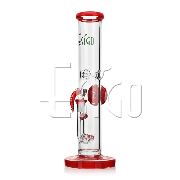 13" Chromatic Swirl Glass Water Pipe