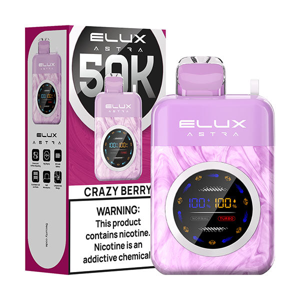 Elux Astra 50,000 Puffs Disposable