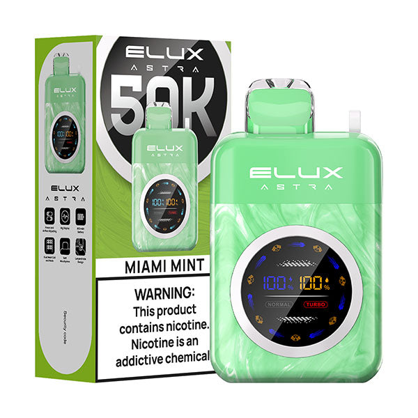 Elux Astra 50,000 Puffs Disposable