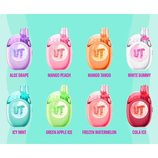 FLUM UT Bar 50,000 Puff Clear Tank Disposable Vape