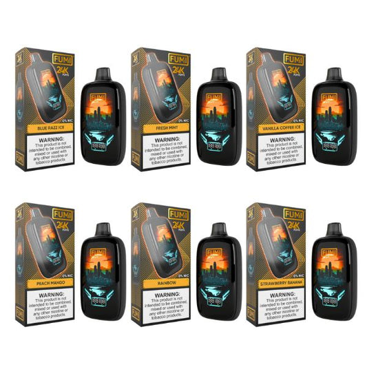 Best Flavors FUMI 24,000 Puffs Zero Nicotine Disposable Vape 18mL
