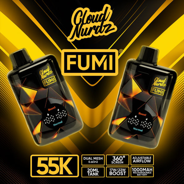 FUMI x Cloud Nurdz 55,000 Puffs Disposable Vape