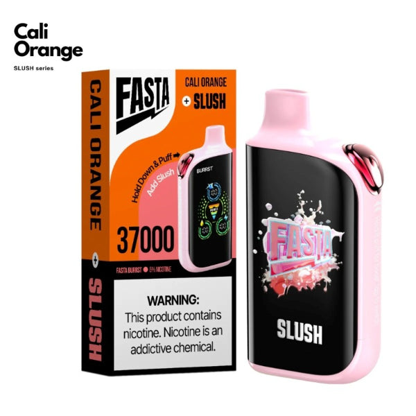 Fasta Burrst V2 37,000 Puffs Disposable Vape Cali Orange + Slush