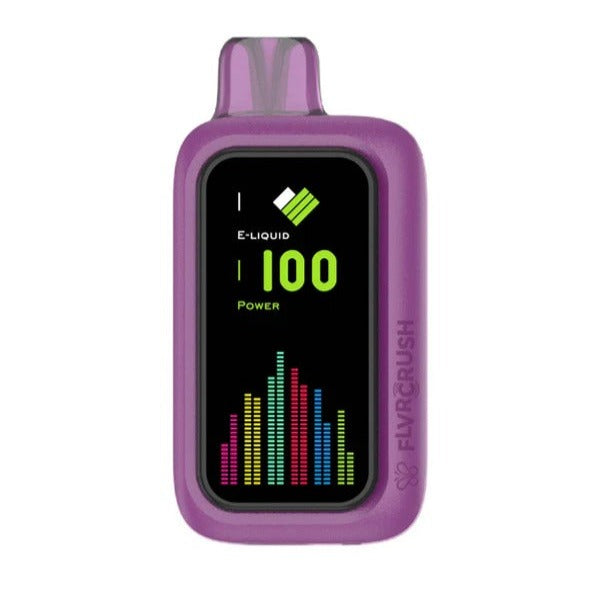 Best Deal FlvrCrush 16000 Puffs Rechargeable Disposable Vape 16mL Dragon Fruit Freeze