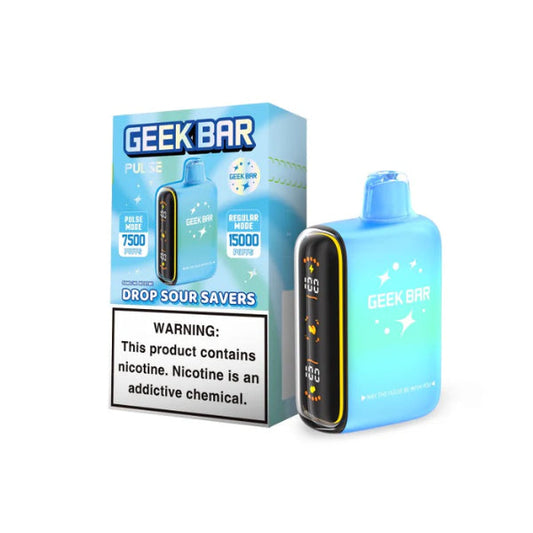 Geek Bar Pulse 15K Disposable Savers Edition Drop Sour Savers