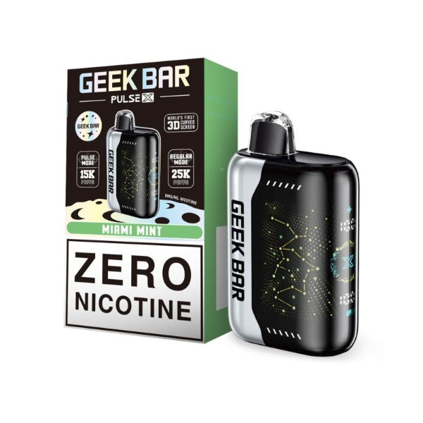 Geek Bar Pulse X 25,000 Puffs ZERO Nicotine Disposable - $28.95 eJuices.co Geek Bar Pulse X 25,000 Puffs ZERO Nicotine Disposable - $28.95 eJuices.co