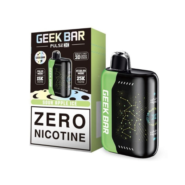Geek Bar Pulse X 25,000 Puffs ZERO Nicotine Disposable - $28.95 eJuices.co Geek Bar Pulse X 25,000 Puffs ZERO Nicotine Disposable - $28.95 eJuices.co