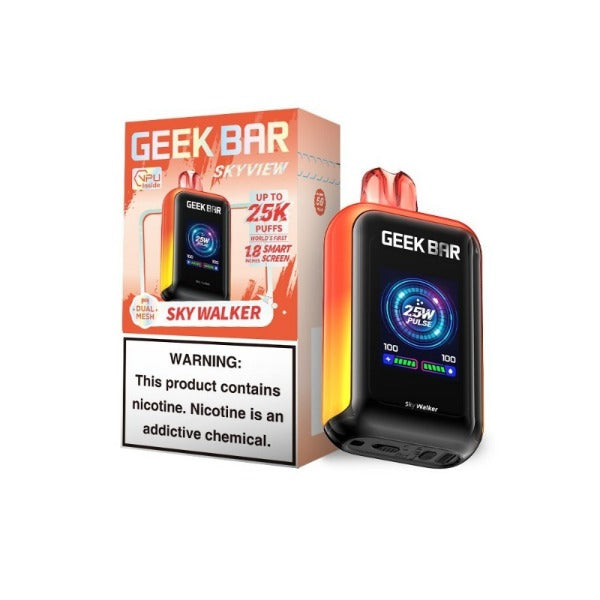 Geek Bar Skyview 25,000 Puffs Disposable Vape 16mL - $39.00 eJuices.co Geek Bar Skyview 25,000 Puffs Disposable Vape 16mL - $39.00 eJuices.co