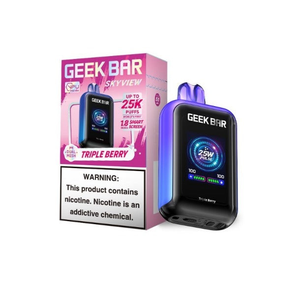 Geek Bar Skyview 25,000 Puffs Disposable Vape 16mL - $39.00 eJuices.co Geek Bar Skyview 25,000 Puffs Disposable Vape 16mL - $39.00 eJuices.co