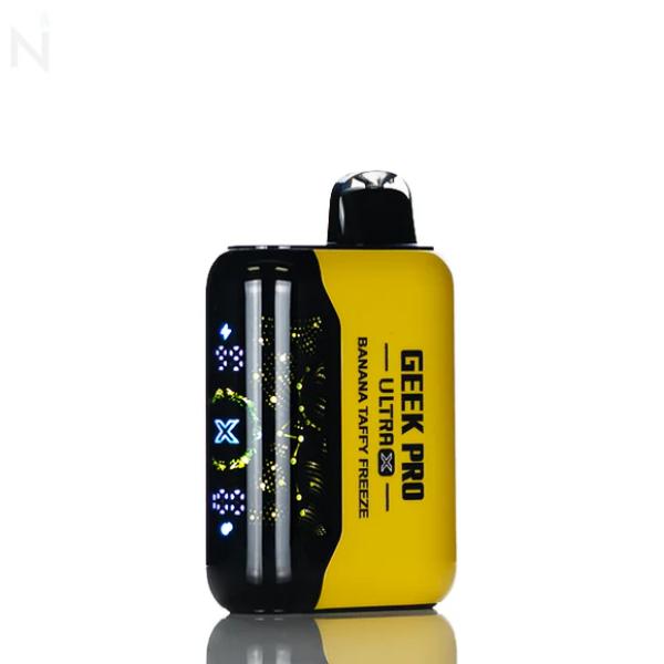 Geek Pro Ultra X 45,000 Puffs Disposable - Banana Taffy Freeze