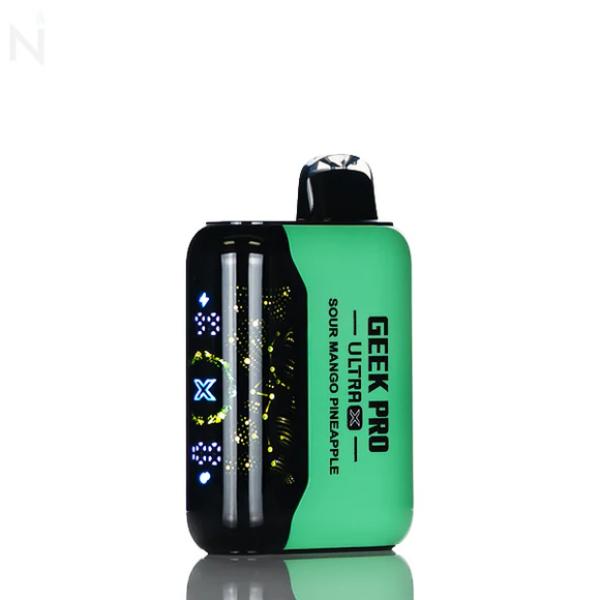Geek Pro Ultra X 45,000 Puffs Disposable - Sour Mango Pineapple
