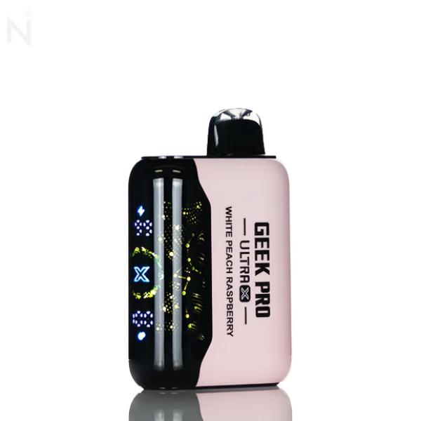 Geek Pro Ultra X 45,000 Puffs Disposable - White Peach Raspberry