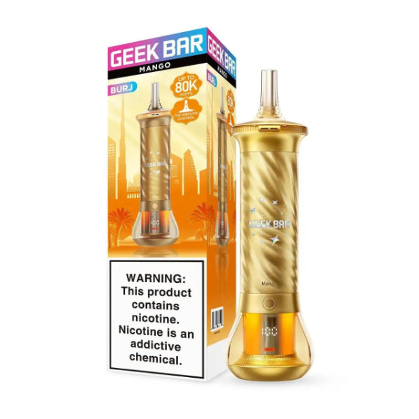 Geek Bar Burj 80,000 Puffs Shisha Disposable Mango