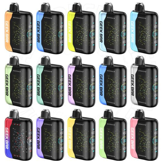 Geek Bar Pulse X 25000 Puffs Disposable Vape 18mL Best Flavors