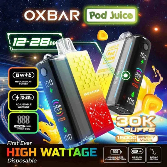 OXBAR x Pod Juice Magic Maze 2.0 30k Puffs Rechargeable Disposable 13mL