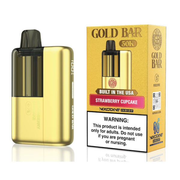 Gold Bar Max Nixodine 50,000 Puffs Disposable Kit
