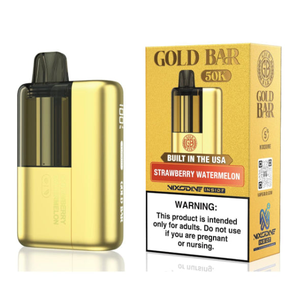 Gold Bar Max Nixodine 50,000 Puffs Disposable Kit