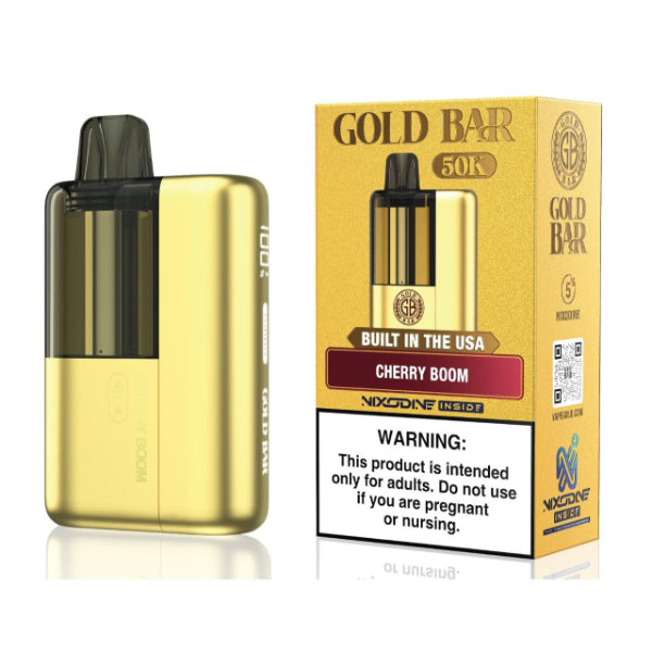Gold Bar Max Nixodine 50,000 Puffs Disposable Kit