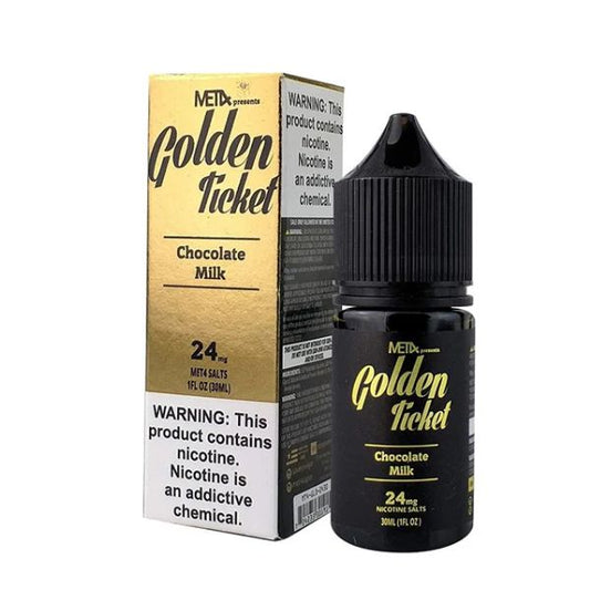 Best Deal Met4 Vapor Salt 30mL Vape Juice - Golden Ticket