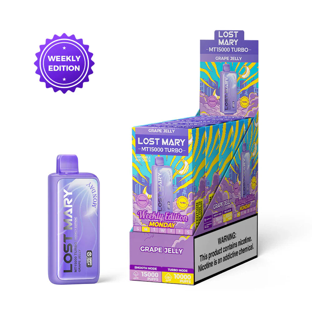 Lost Mary MT15000 Turbo 15000 Puffs Rechargeable Vape 16mL