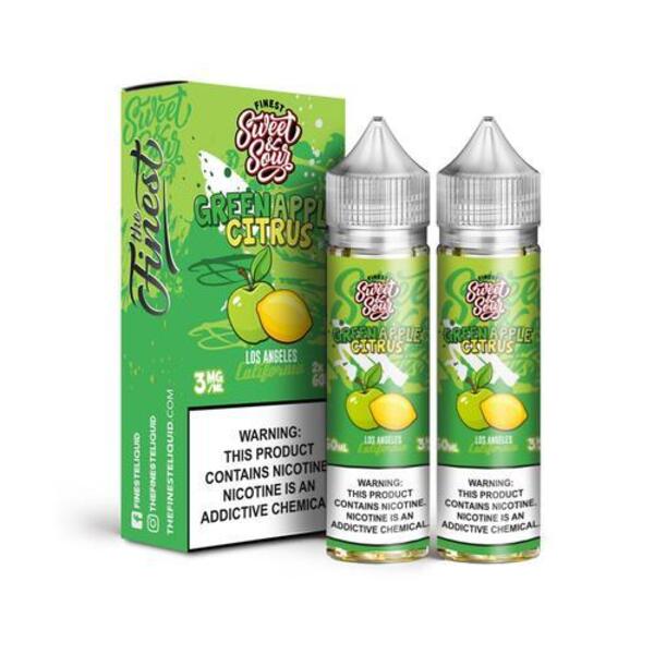 Best Deal The Finest Sweet & Sour Edition 120mL - Green Apple Citrus