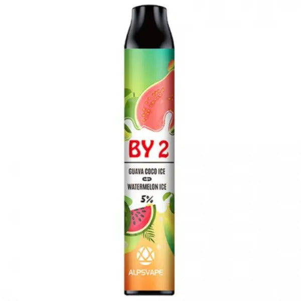 Best Deal Alpsvape BY2 2-in-1 Disposable Vape 6mL - Guava Coco Ice Watermelon