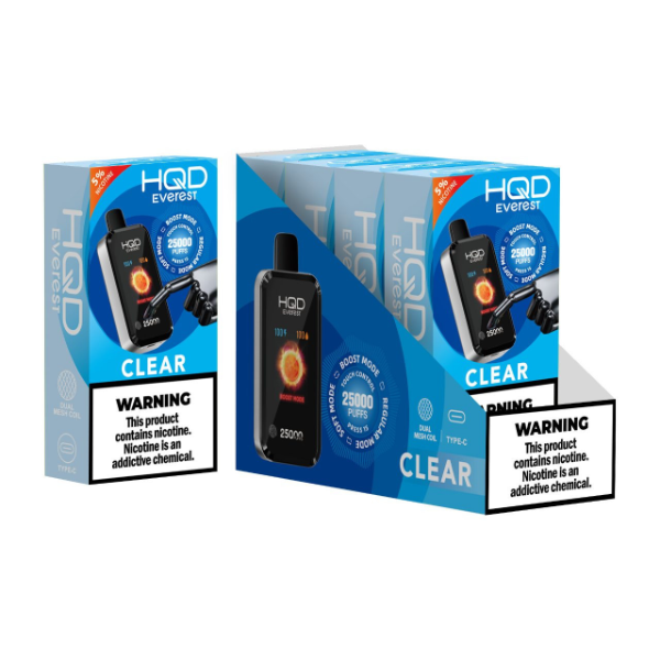 HQD Everest 25,000 Puffs Disposable Vape 28mL - $13.25  eJuices.co