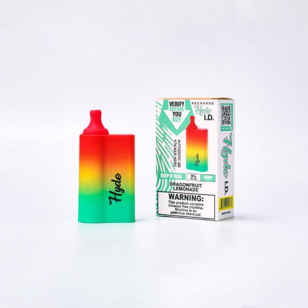 Hyde I.D. Recharge 4500 Puffs Disposable 10 Pack Dragonfruit Lemonade