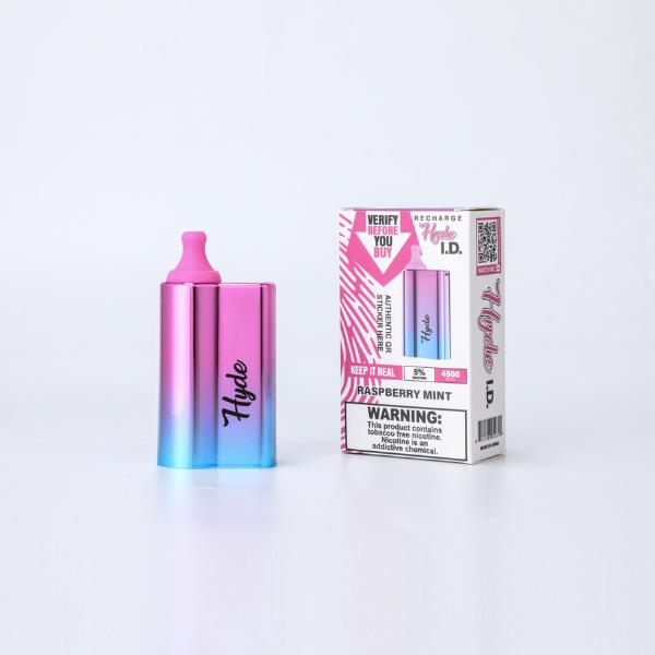 Hyde I.D. Recharge 4500 Puffs Disposable 10 Pack Raspberry Mint