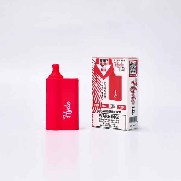 Hyde I.D. Recharge 4500 Puffs Disposable 10 Pack Strawberry Ice