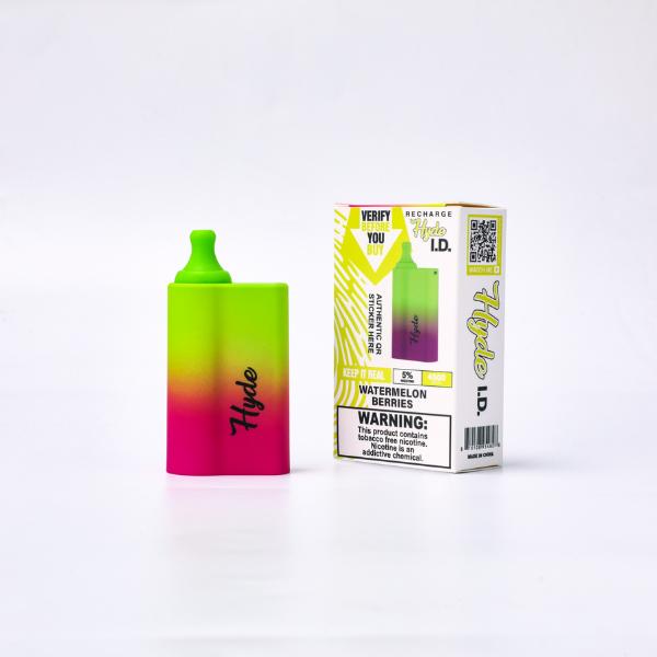Hyde I.D. Recharge 4500 Puffs Disposable 10 Pack Watermelon Berries