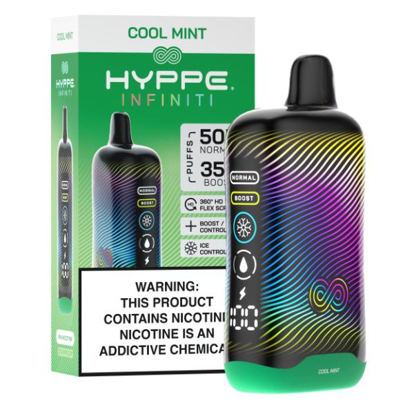 Hyppe Infiniti 50,000 Puffs Disposable - Cool Mint