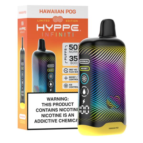 Hyppe Infiniti 50,000 Puffs Disposable - Hawaiian Pog