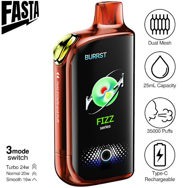 Fasta Burrst 35,000 Puffs Disposable Vape 25mL
