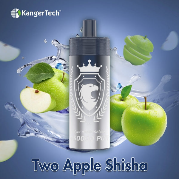 Kanger Subox Mate D 50K Disposable Pod Two Apple Shisha