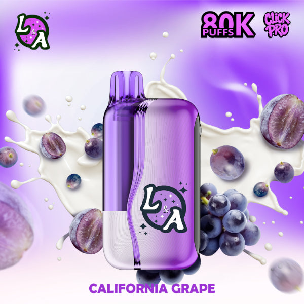 L&A Click Pro 80,000 Puffs Disposable Kit